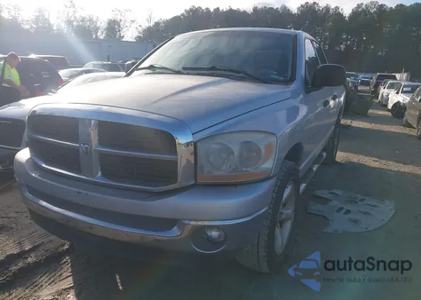 2006 Dodge Ram 1500 Slt из США, поврежденный, VIN 1D7HA18N66S610056